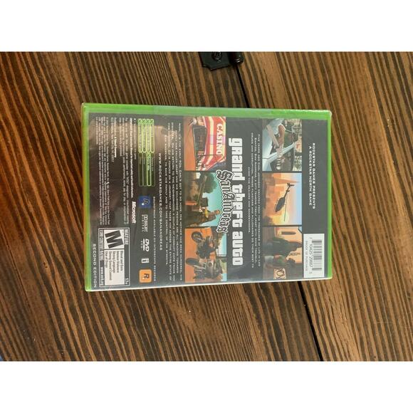 Grand Theft Auto San Andreas 2nd edition 2005 - Original Xbox Game NEW SEALED - Picture 12 of 12
